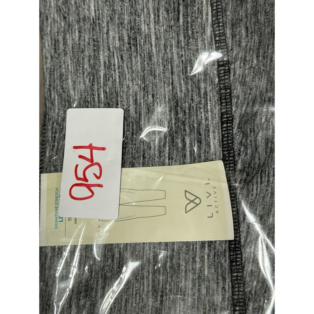 LIVI Active Lane Bryant Signature Stretch Legging Women 22/24 Mesh Side NWT - Picture 12 of 12